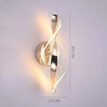 Nordic LED Acrylic Wall Lamp – Modern Bedside & Living Room Light