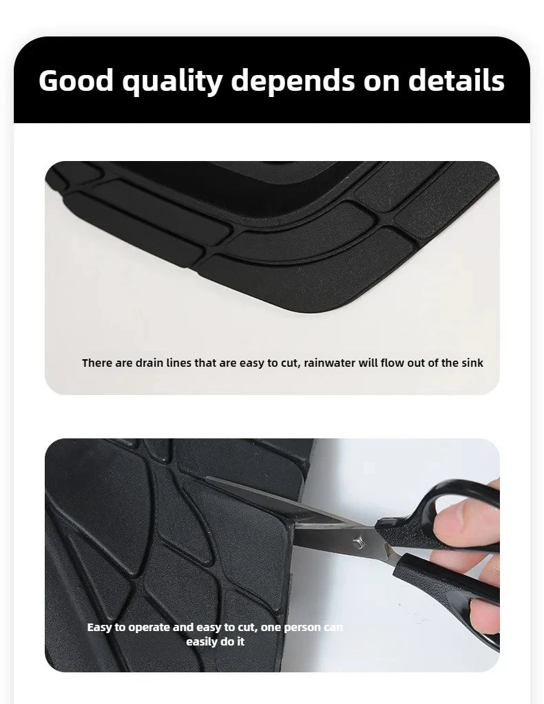 All Season Universal Rubber Auto Floor Mats Car Waterproof Carpet Mats Vehicles Interior Floor Protective mats For Automobiles