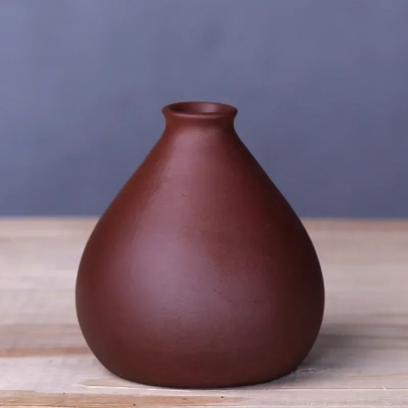 New Vases Ceramic Handicrafts Ornaments Home and Living Room Decorations Colorful Creative Dry and Wet Small Insertions Vases