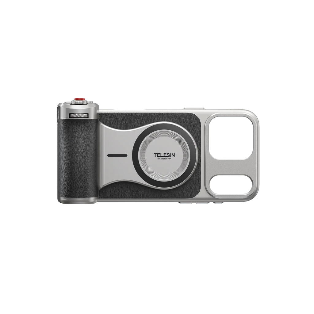 TELESIN Phone Camera Grip for IPhone17 Pro / Pro Max  with Phone Case Remote Shutter Handheld Handheld Photography Accessories