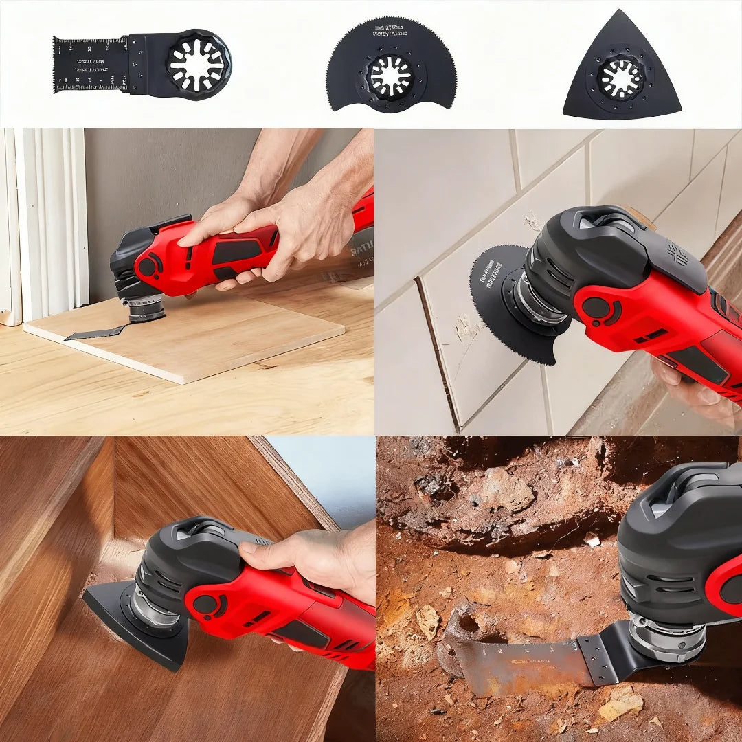 Milwaukee M18 Compatible Brushless Oscillating Tool – 5-Speed, LED