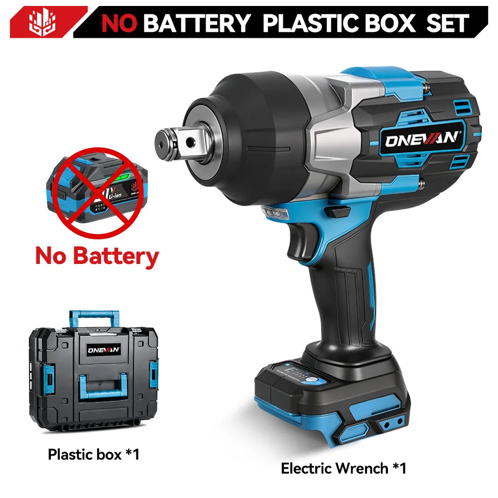 ONEVAN 4000W Brushless Impact Wrench – 3500Nm, 3/4" Drive, Makita