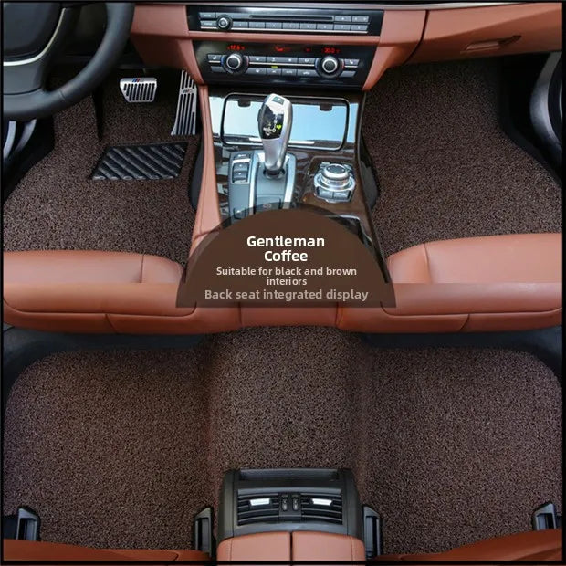 Thickened Single Piece Car Floor Mat for Driver  Universal Carpet for Front And Rear Seats Compatible with Various Car Mo...