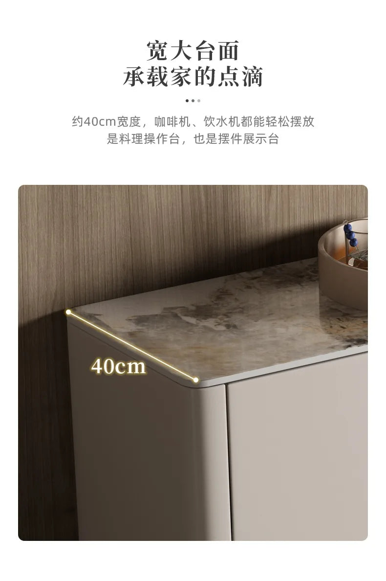 Premium Minimalist Display Cabinet – Light Luxury Living Room Storage