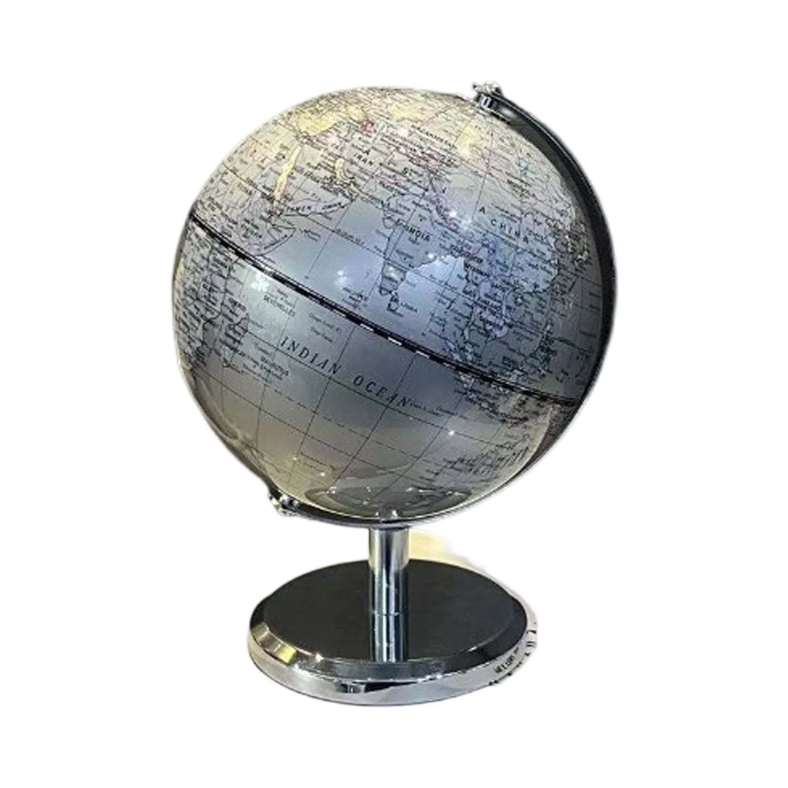Desktop Elegant Globe Ornament Home Living Room Wine Cabinet Decorative Globe Family Exquisite Vintage Style Globe Decoration