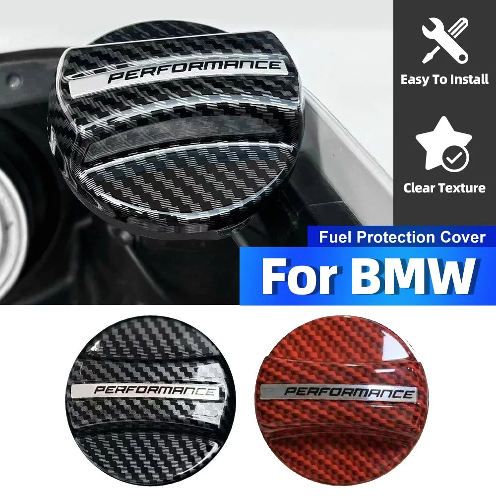 BMW Fuel Tank Cover – Carbon Fiber Style