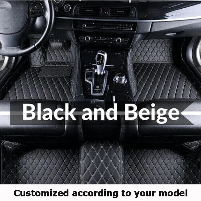 Custom Leather Car Floor Mats for Hyundai HB20 – Full Interior Protection