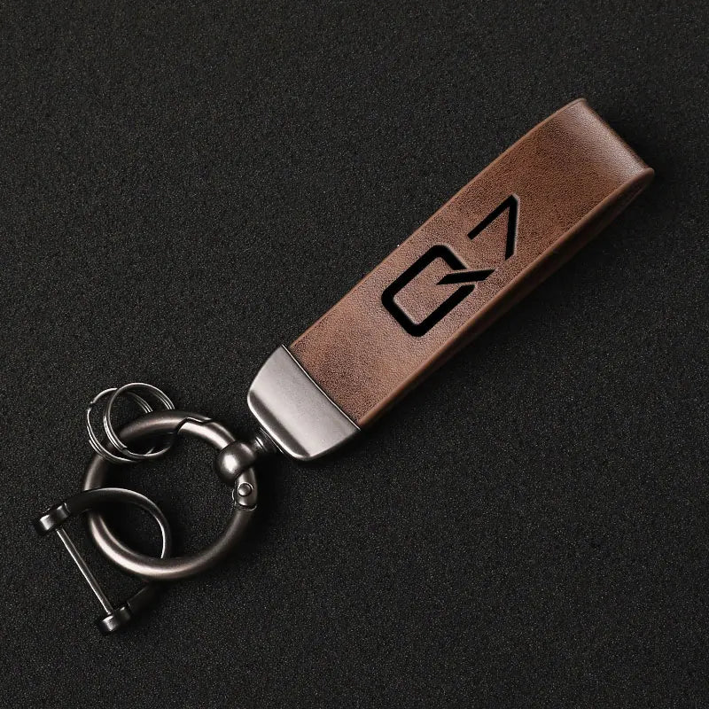 For Audi Q7 car Accessories Car Key Ring Holder Jewelry Custom Gift