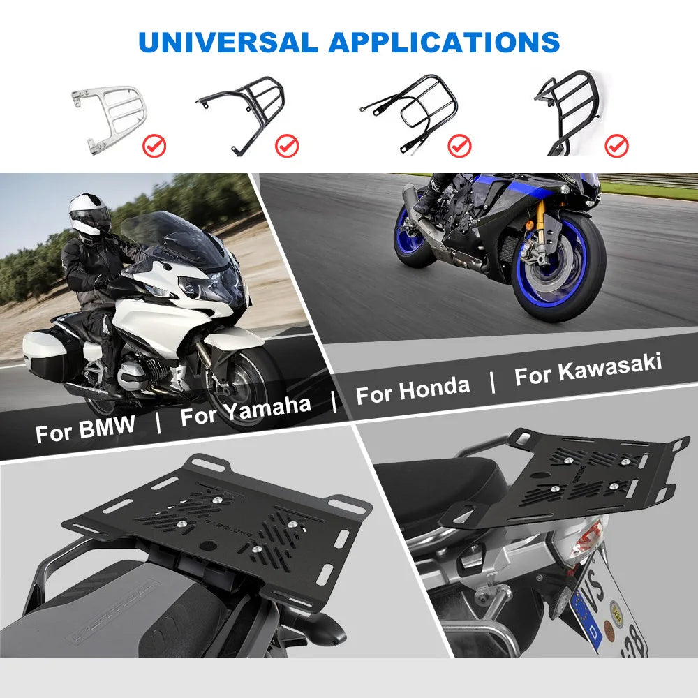 Motorcycle Accessories For LONCIN VOGE 200AC 200 AC 500DS 500R 500 DS 500 R 525DSX 650DSX Rear Enlargement Rack Luggage Rails