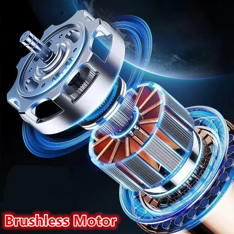 Bosch 18V Compatible Brushless Impact Wrench – 2000Nm, LED Lights