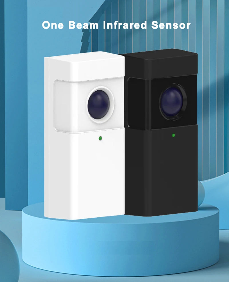 Rainproof Infrared Beam Sensor, 15m Photocell Detector for Gate and Door Opener