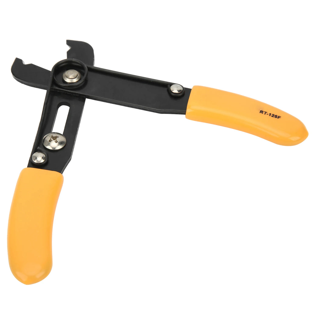 Adjustable Wire Stripper Pliers – 0.5–4.0mm, Yellow Handle