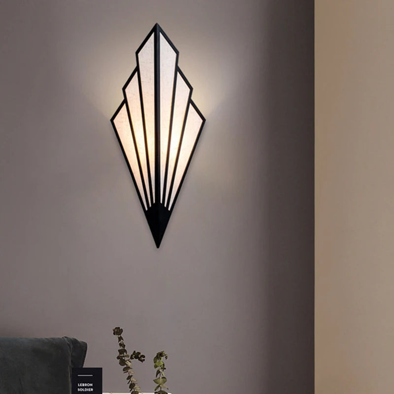 Nordic Iron Wall Lamp – LED Bedroom, Bathroom & Mirror Light