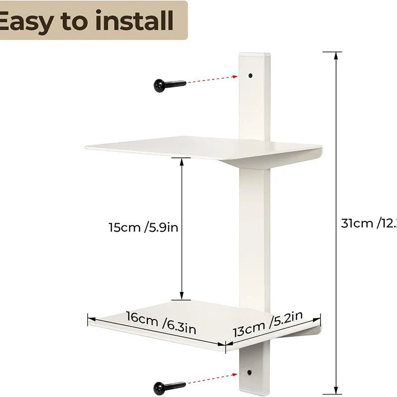 Wall Bookcases Living Room Storage Furniture Bookcase Shelves Modern Metal Multifunction Organizers Bookshelf Creative Design