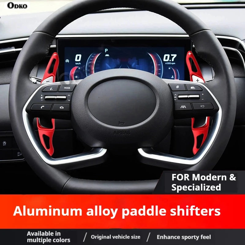 For Hyundai Lafesta 2023-2024 model Car Accessories  Aluminum Alloy Car Steering Wheel Gear Shifters Paddle Shift Extension