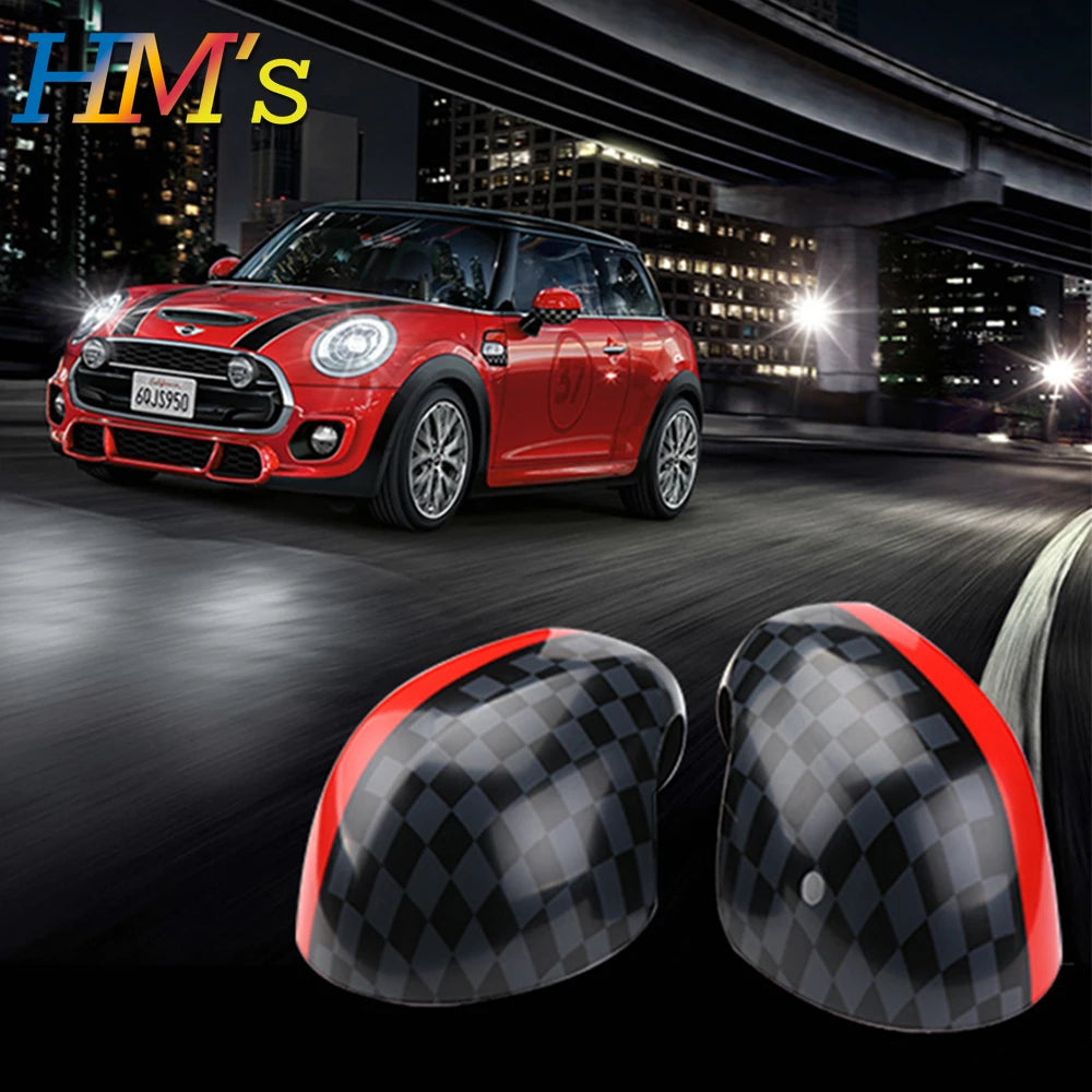 Car Accessories Door Side Rearview Mirror Covers For Mini Cooper F54 F55 F56 F60 Countryman 2020 -2024 Accessories