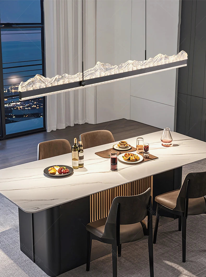 Modern LED Chandelier – Indoor Ceiling Hanging Light for Living Room & Dining Room