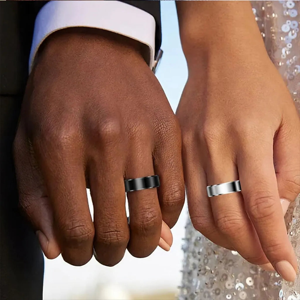 R6 Smart Ring – Health Monitoring, IP68 & 5ATM Waterproof | Multi-Sport | Couple Rings