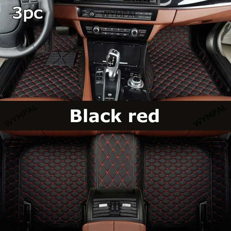 Custom Car Floor Mats for SEAT Ateca KH7 2016-2022 – Leather Interior Carpet