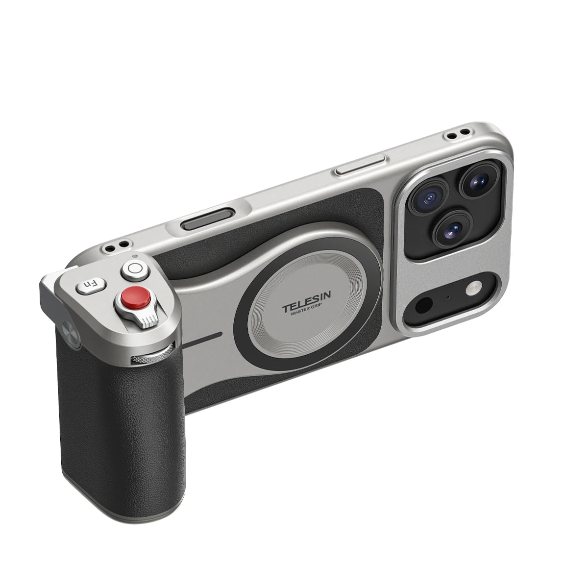 TELESIN Phone Camera Grip for IPhone17 Pro / Pro Max  with Phone Case Remote Shutter Handheld Handheld Photography Accessories