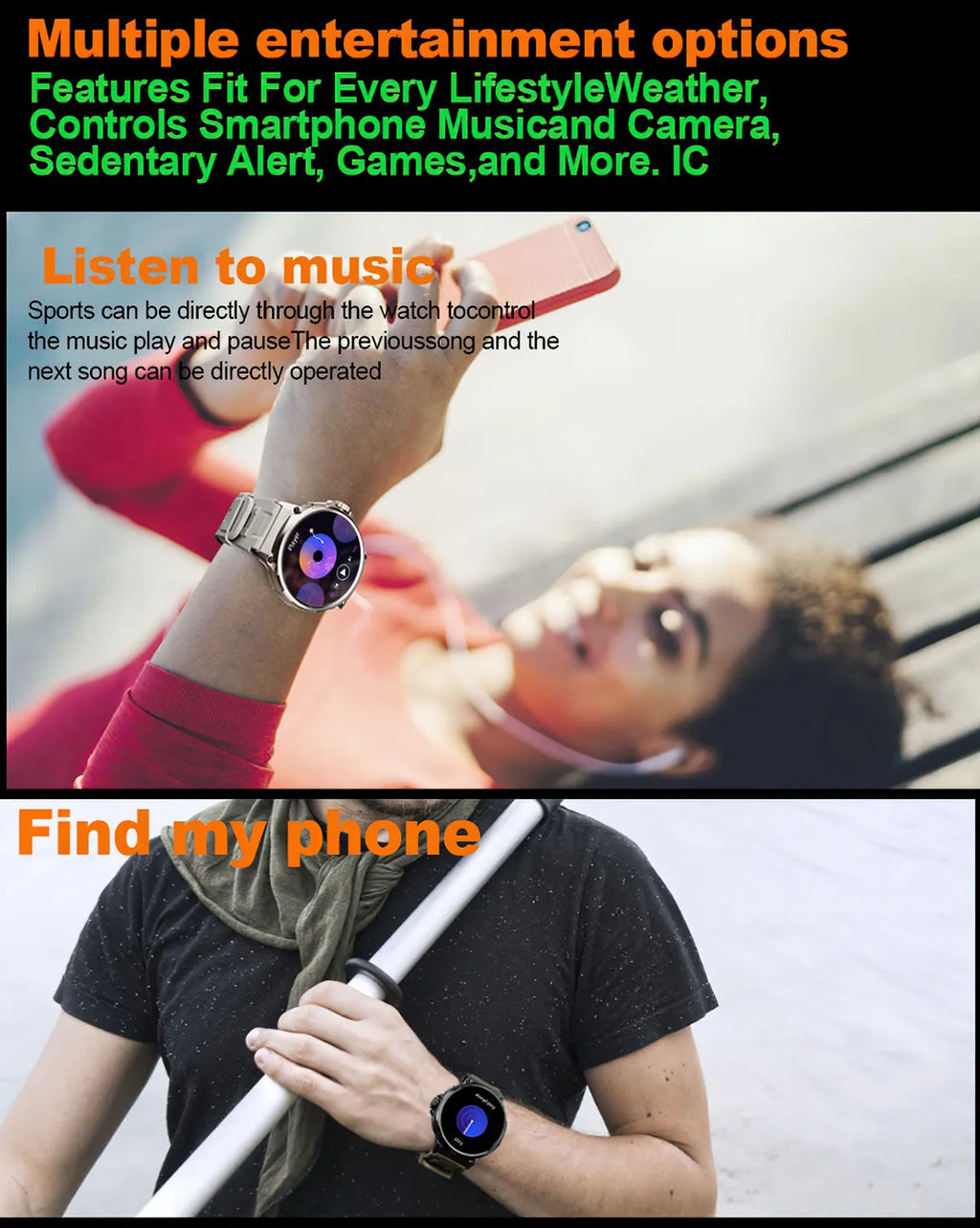 2026 New SmartWatch Men 1.85-Inch HD Sports Bluetooth Call GPS Sports Fitness Tracker Heart Monitor 710mAh Waterproof For Gift