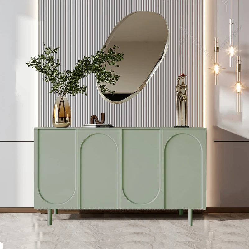 Standing Display Cabinet – Modern Glass Vitrine Shelf