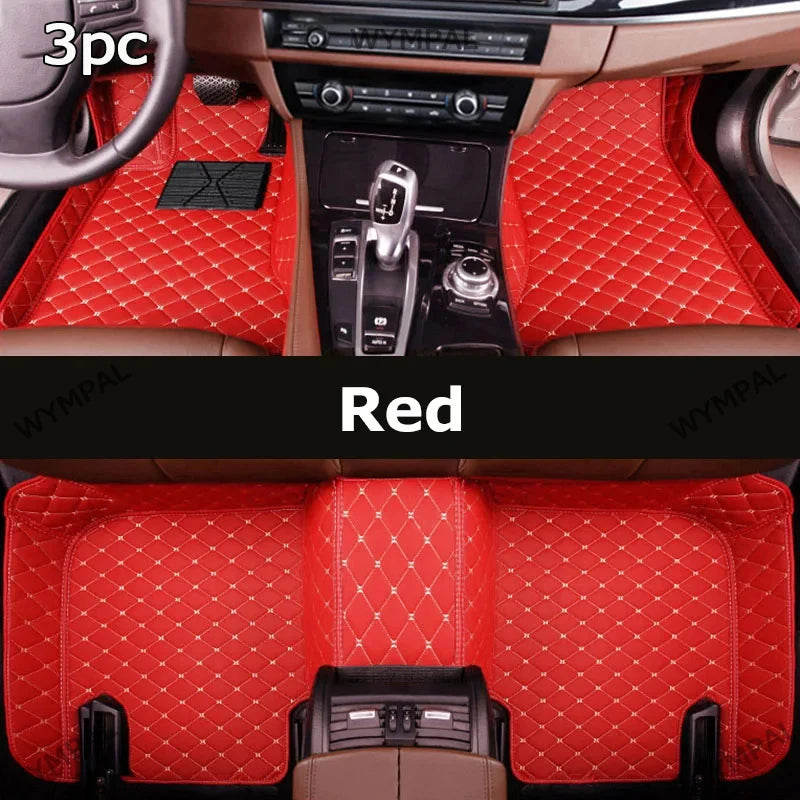 Custom Car Floor Mats for SEAT Ateca KH7 2016-2022 – Leather Interior Carpet