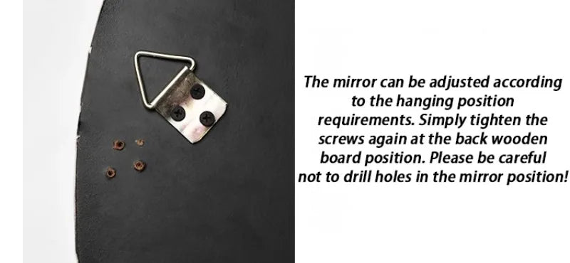 Luxury Wall Hanging Decorative Mirror – Living Room Bedroom Bathroom