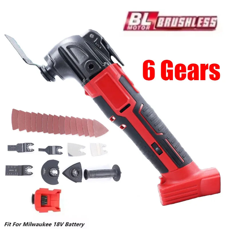 Milwaukee 18V Compatible Oscillating Multi-Tool – 6-Gear, 22000OPM
