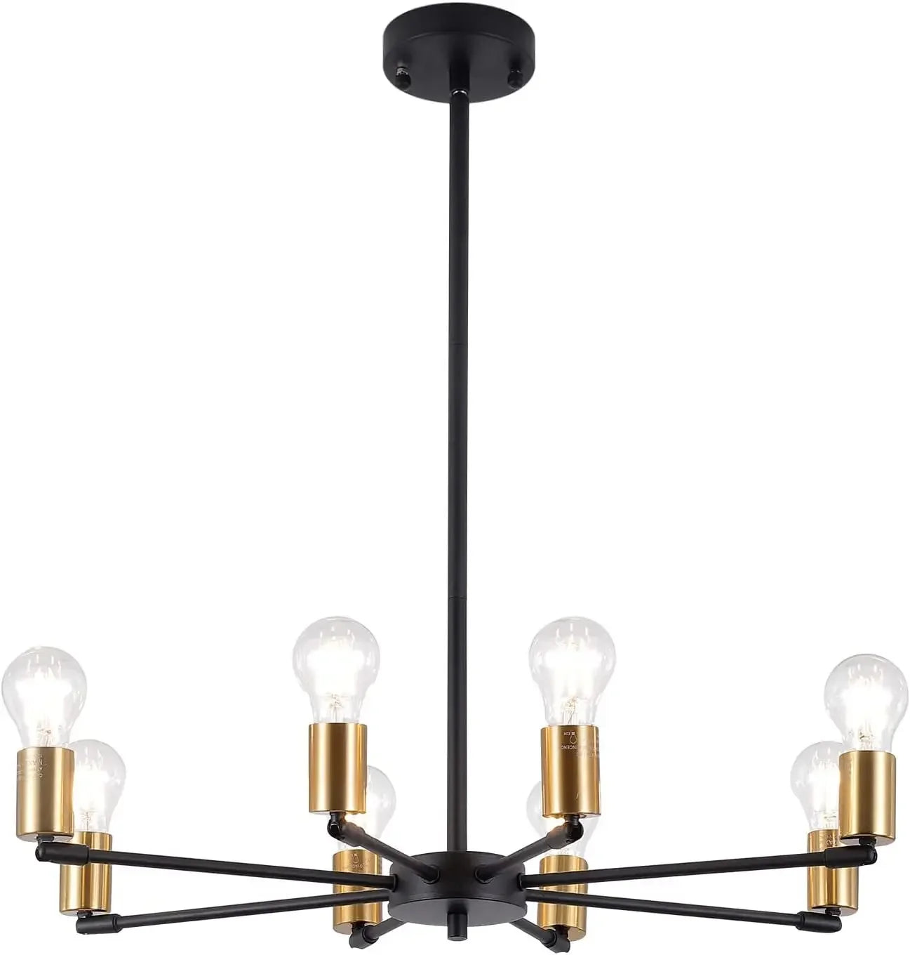 Modern E27 Ceiling Chandelier – Home Lighting for Living Room, Bedroom & Balcony