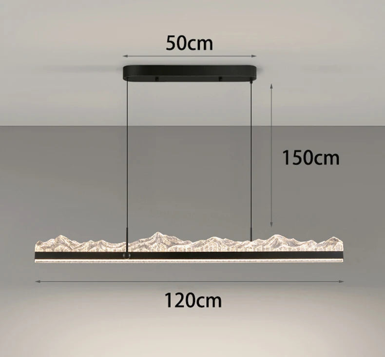 Modern LED Chandelier – Indoor Ceiling Hanging Light for Living Room & Dining Room