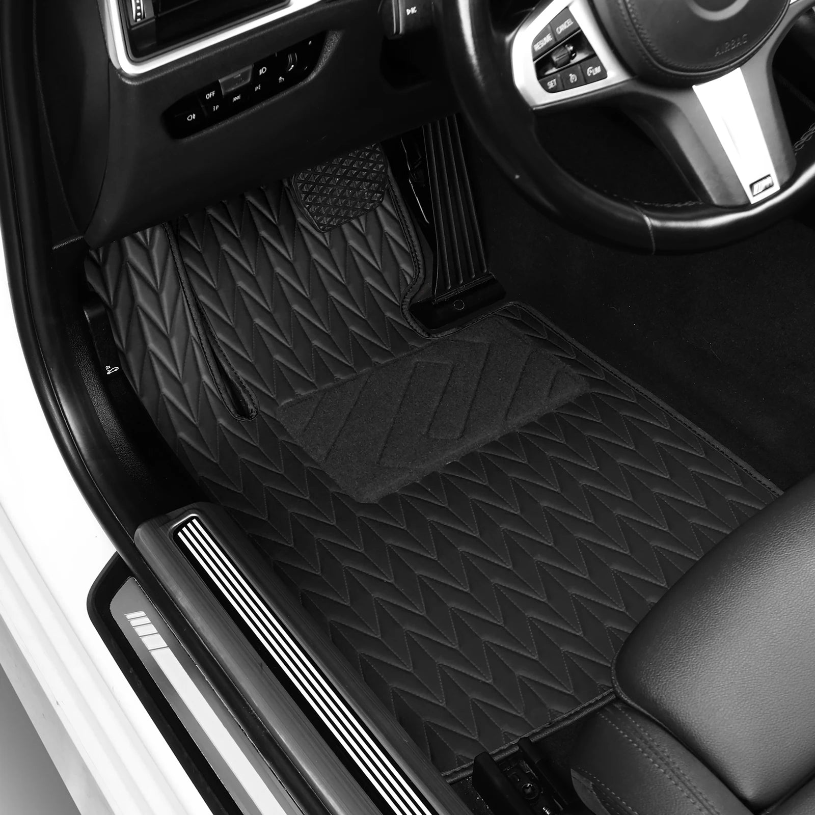 Custom Waterproof Car Floor Mats for Ford Ranger 2019-2022 – Non-Slip Front & Rear Cargo Liner