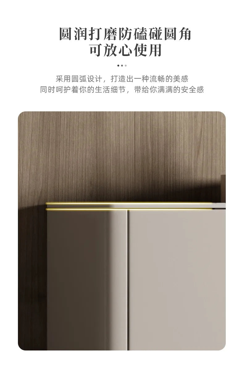 Premium Minimalist Display Cabinet – Light Luxury Living Room Storage