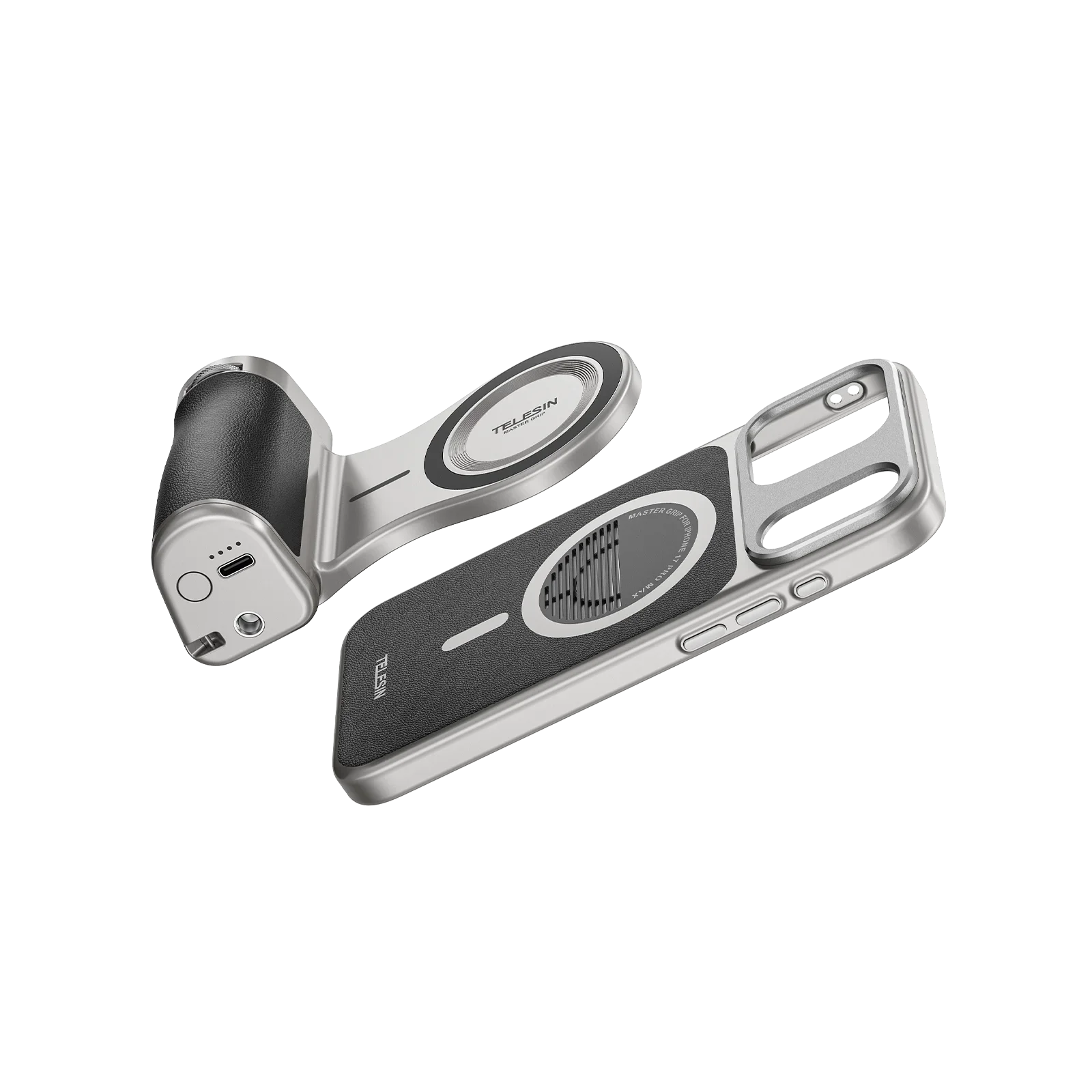 TELESIN Phone Camera Grip for IPhone17 Pro / Pro Max  with Phone Case Remote Shutter Handheld Handheld Photography Accessories