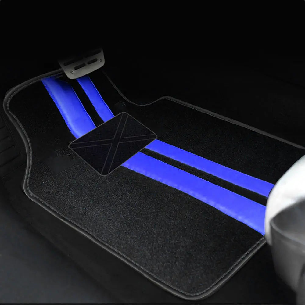 4pcs Universal Car Floor Mats  Auto Foot Pad Protector Waterproof  Rugs Carpet For Car Automotive Interior ccessories