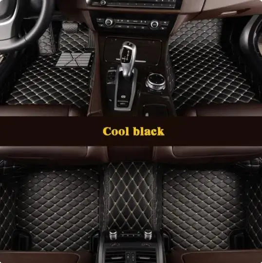 Luxury Leather Car Floor Mats for Hyundai Sonata DN8 MK8 2020-2022 – Full Set