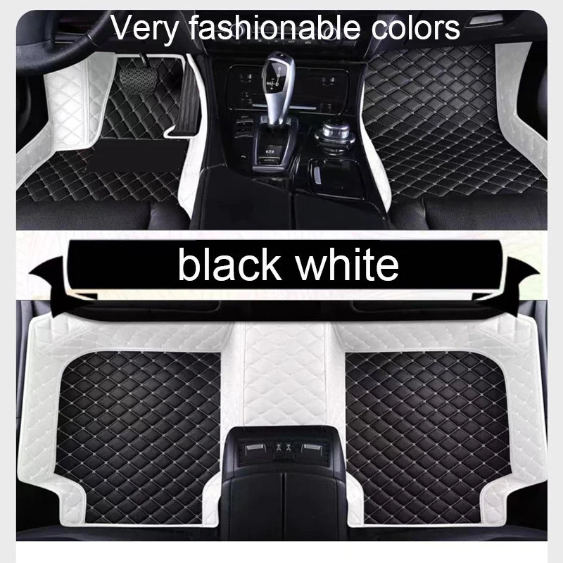 Custom Car Floor Mats for SEAT Ateca KH7 2016-2022 – Leather Interior Carpet