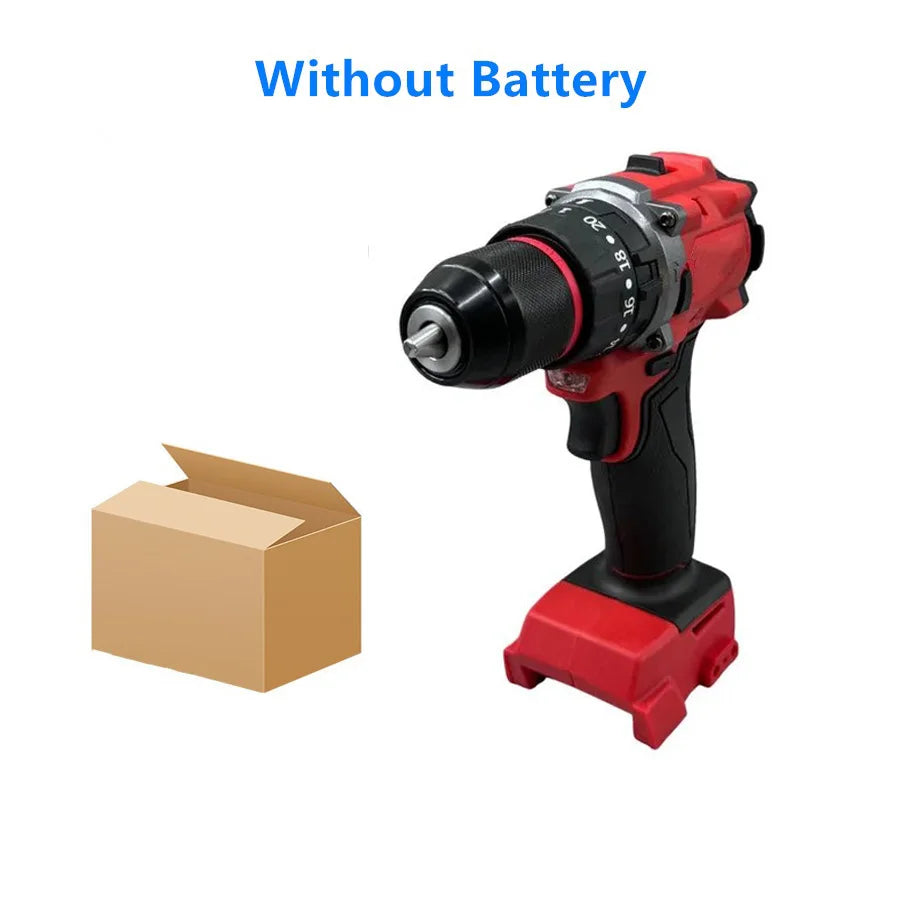 Milwaukee 18V Compatible Brushless Hammer Drill – 150Nm Cordless