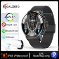 2026 New SmartWatch Men 1.85-Inch HD Sports Bluetooth Call GPS Sports Fitness Tracker Heart Monitor 710mAh Waterproof For Gift