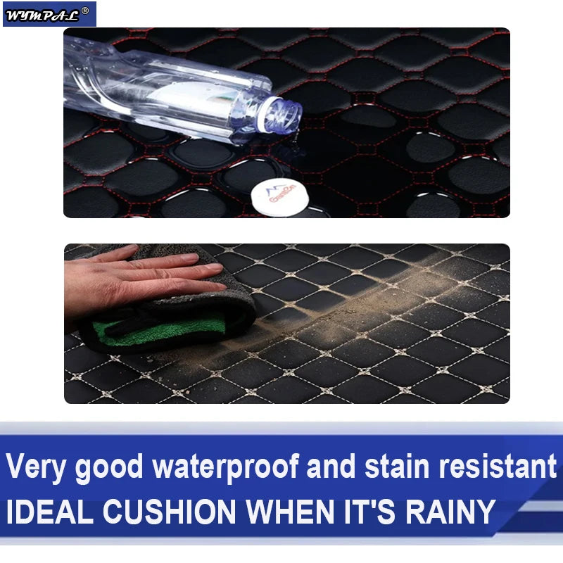 Custom Luxury Leather Car Floor Mats for Honda Civic 8th Gen 2006-2008 – Full Coverage