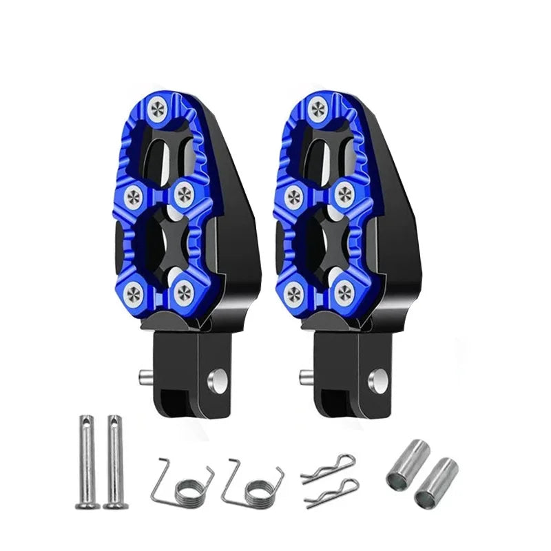 Motorcycle modification accessories: aluminum alloy foot pedal, rear foot pedal, anti slip foot pedal