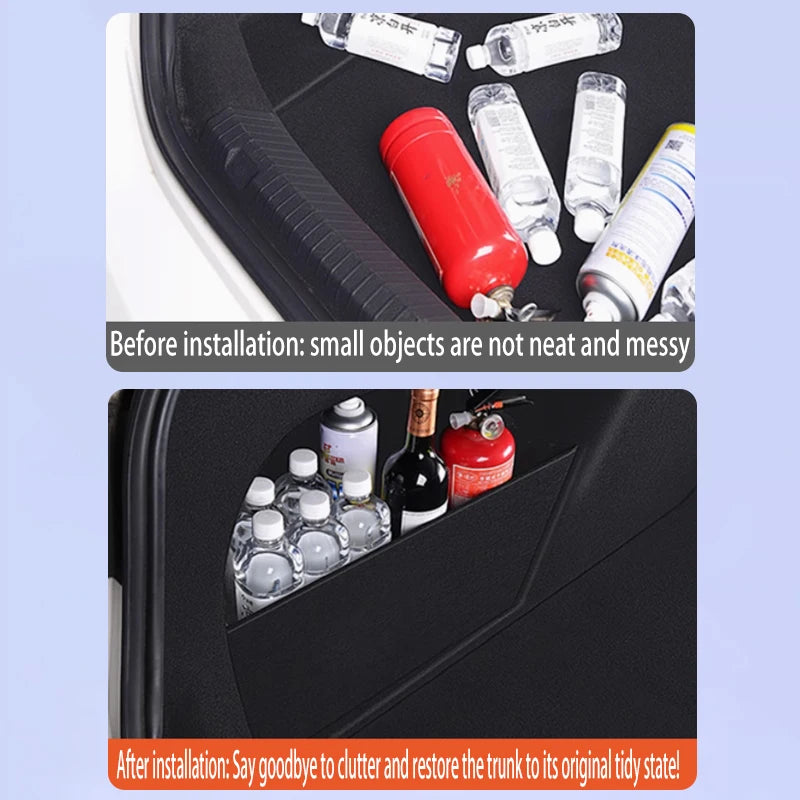 Car Accessories For VW Volkswagen Jetta Sagitar A7 2019~2025 Trunk Storage Partition Multifunction Storage Auto Interior Parts