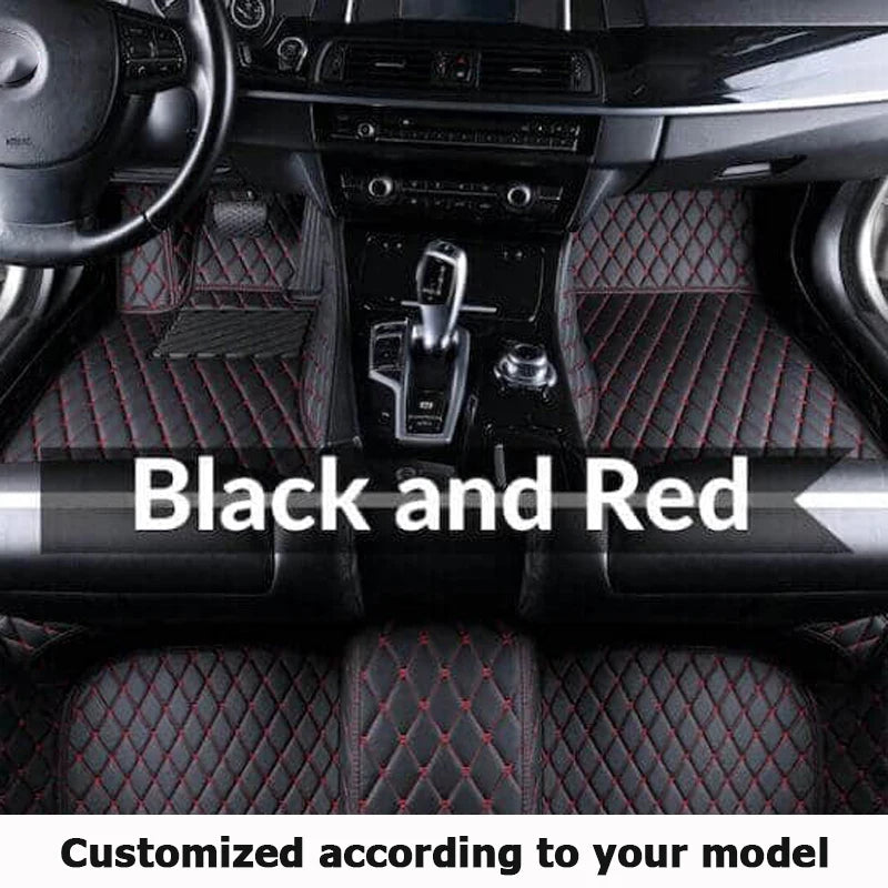 Custom Leather Car Floor Mats for Hyundai HB20 – Full Interior Protection
