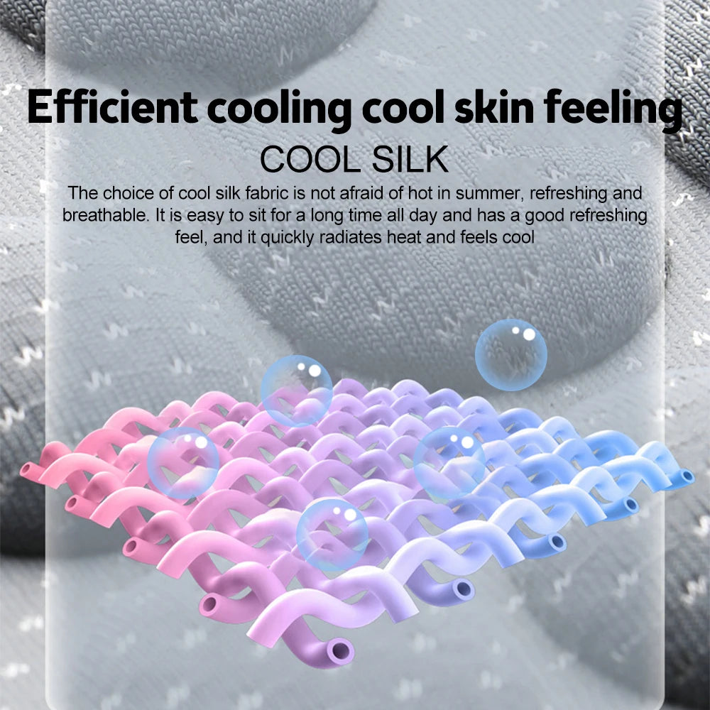 TIMOTRAS Car Cushion Summer Cool Cushion Ice Silk Seat Cover Car Cushion Seasonal Universal Cool Cushion