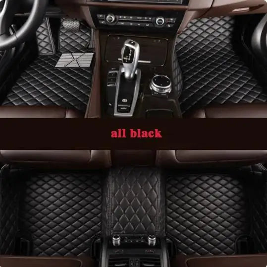Luxury Leather Car Floor Mats for Hyundai Sonata DN8 MK8 2020-2022 – Full Set