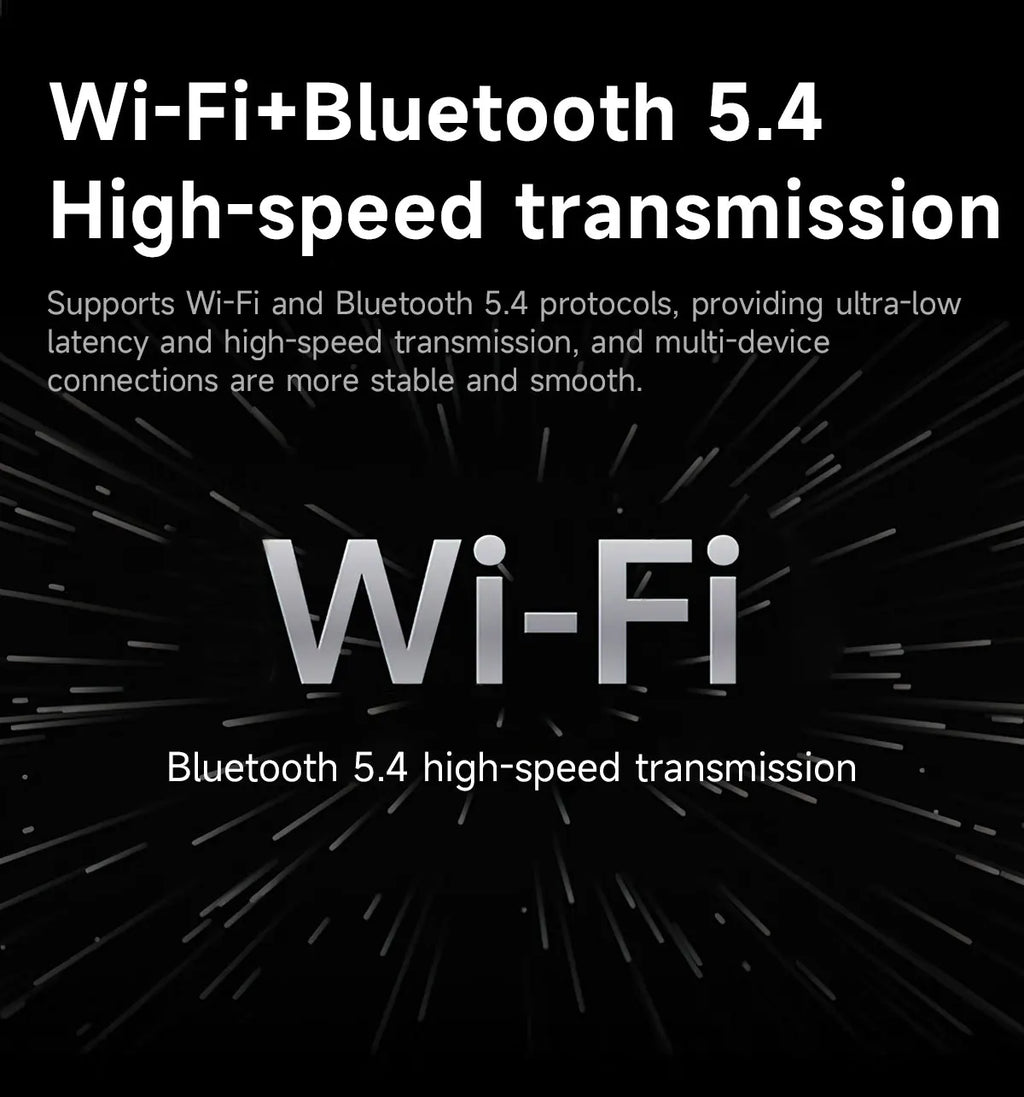Smart Video Glasses Myopia Prescription Anti Shake Video Recording WIFI Bluetooth Transmission Object Recognition Smart Glasses