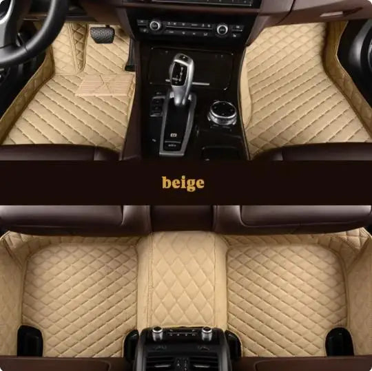 Luxury Leather Car Floor Mats for Hyundai Sonata DN8 MK8 2020-2022 – Full Set
