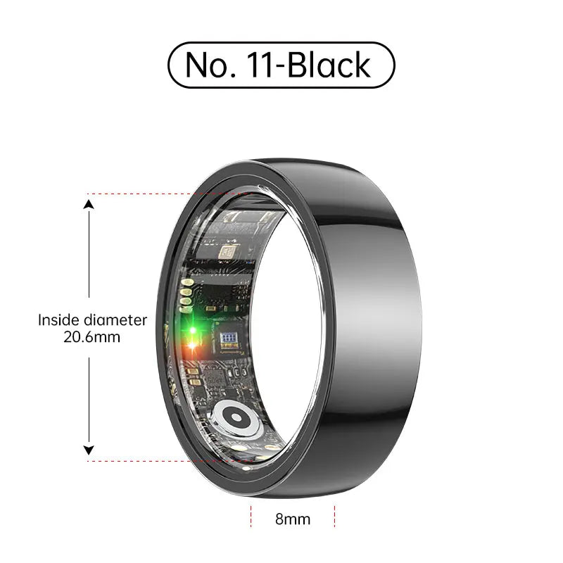 Smarthealth R1000 Smart Ring – Fitness Tracker, Waterproof & Swimming Ready