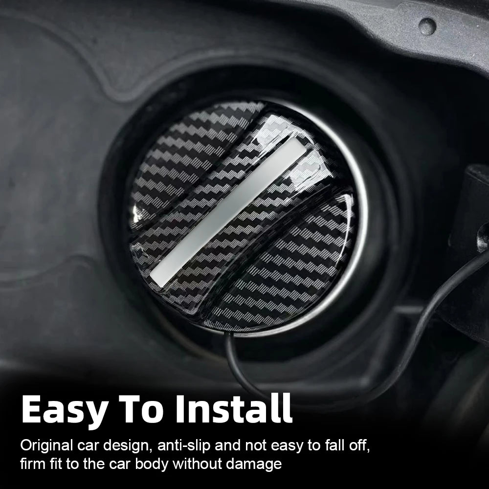BMW Fuel Tank Cover – Carbon Fiber Style