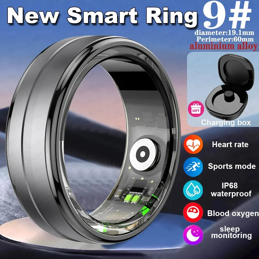 Smart Ring R06 – Blood Pressure, Sleep & Heart Rate Monitor | Waterproof Multi-Sport
